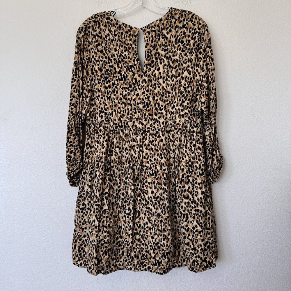 Zara Trf Collection Leopard Print Mini Dress Wome… - image 8